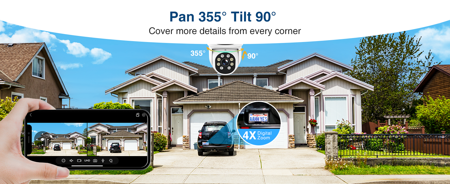 house cameras wireless to phone