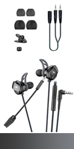 gaming in ear headphones