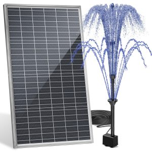 AMZtime 20W Solar Water Fountain