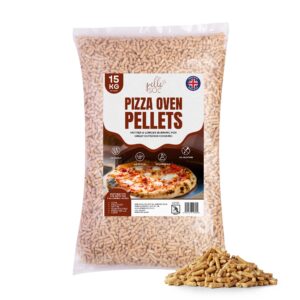 Pelle & Sol 15kg Wood Pellets - Premium Fuel for Pizza Ovens & Grills