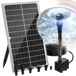 AMZtime 15W Solar Water Fountain