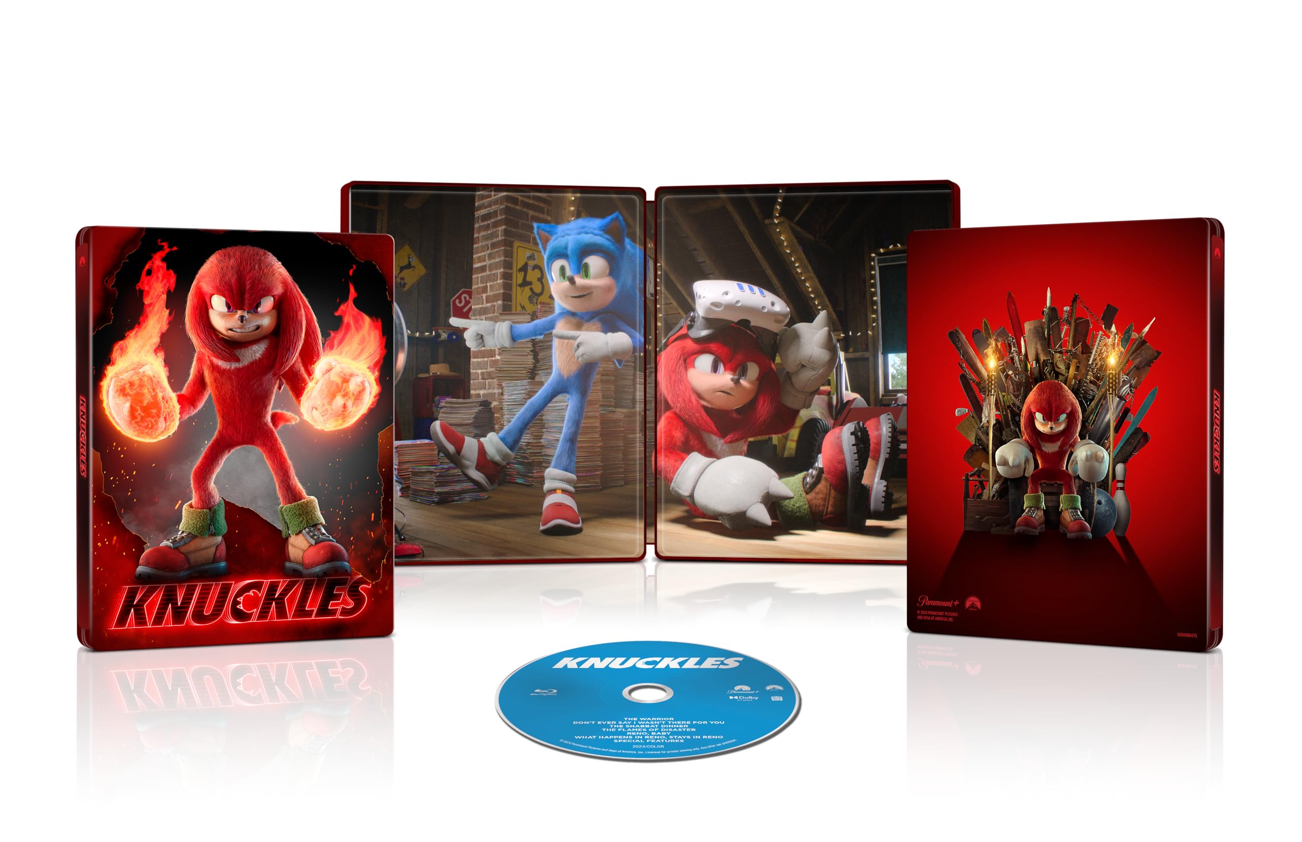 Knuckles Steelbook [Blu-ray] [Region A & B & C]