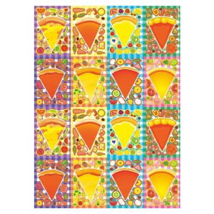 Pizza Scene Sticker