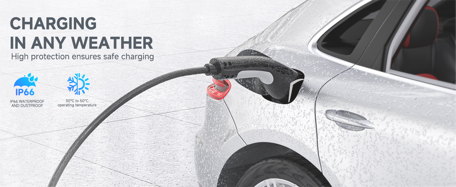 Charge your E-Car outdoors and without any worries