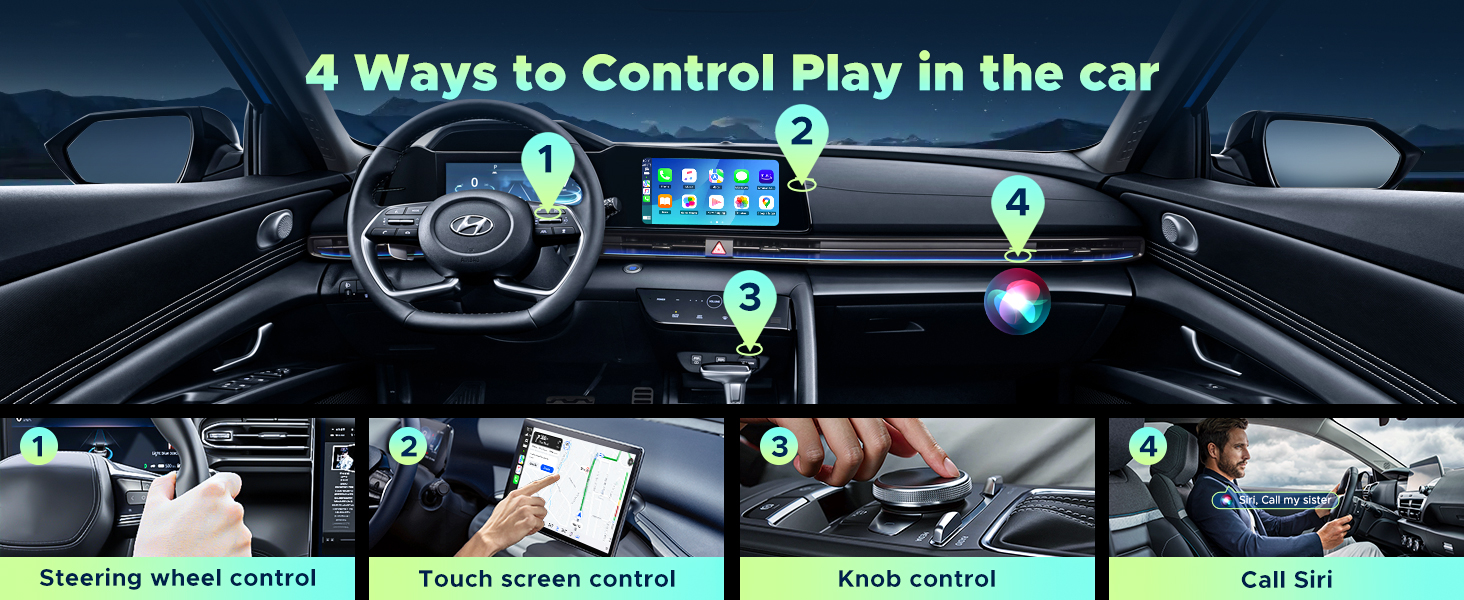 wireless apple carplay adapter