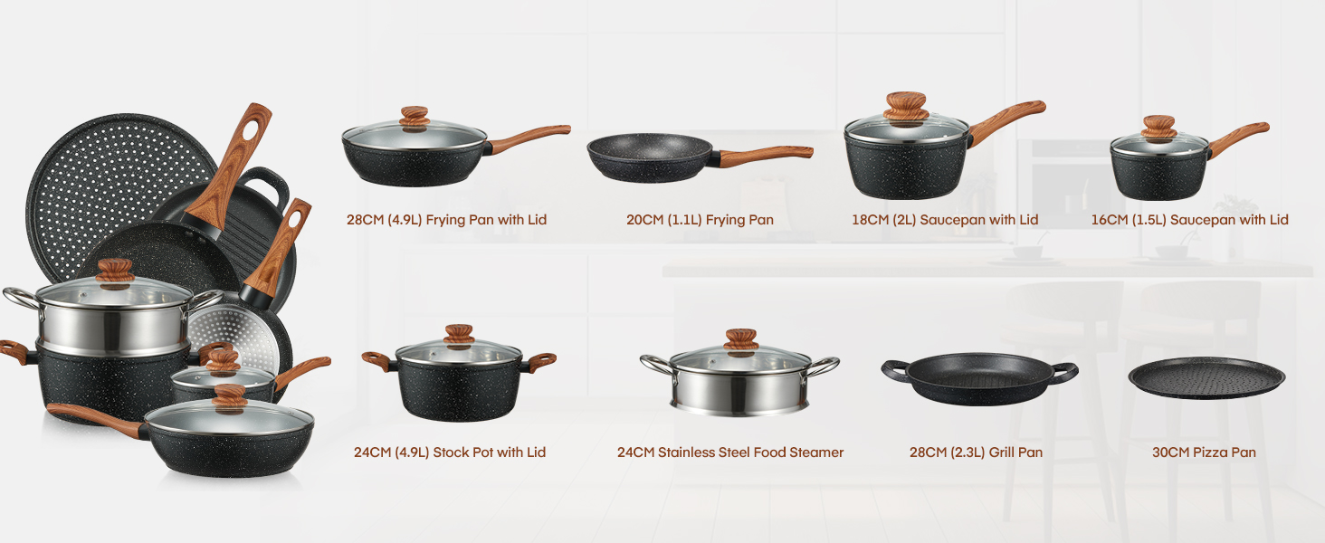 pots and pans set