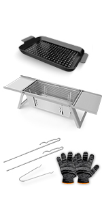 Small Folding BBQ Barbecue Grill