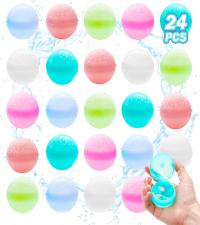 FIDWOD Reusable Water Ballons for Kids