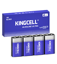 9V Batteries 4 Count