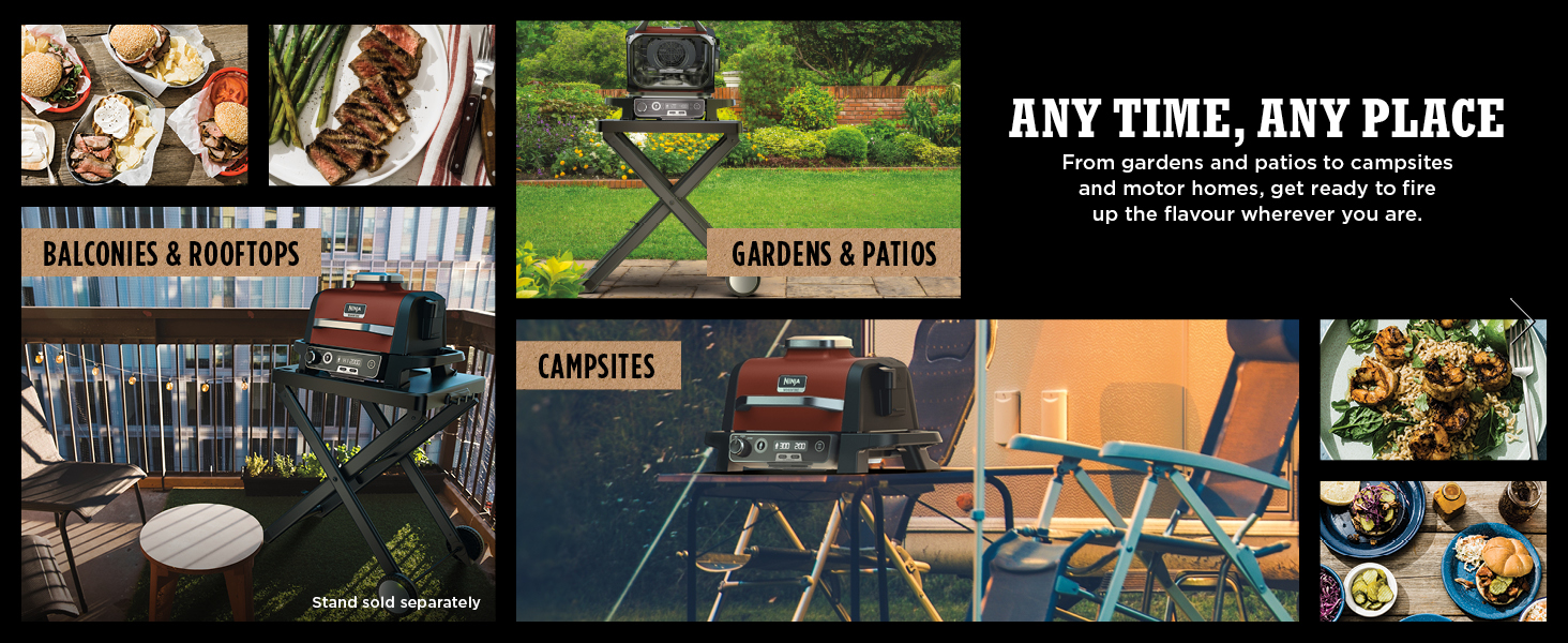 Ninja Woodfire Electric BBQ Grill & Smoker [OG751UKAMZ], 7-in-1 Outdoor Grill 