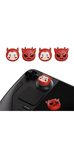 Soft Rubber Pads Handle Grips for Steam Deck