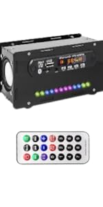 FM Radio Bluetooth-Compatible Speaker Kit Soldering Project Mini Sound Amplifier electronics kit