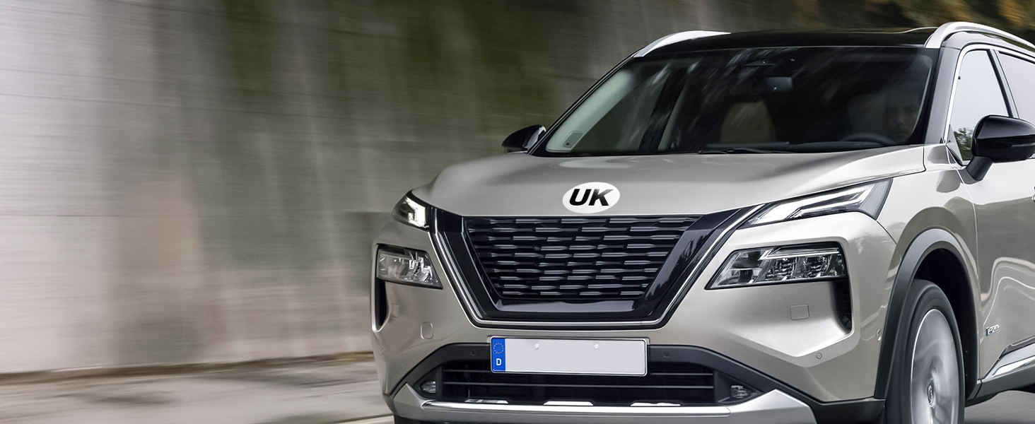 UK stick on grey front