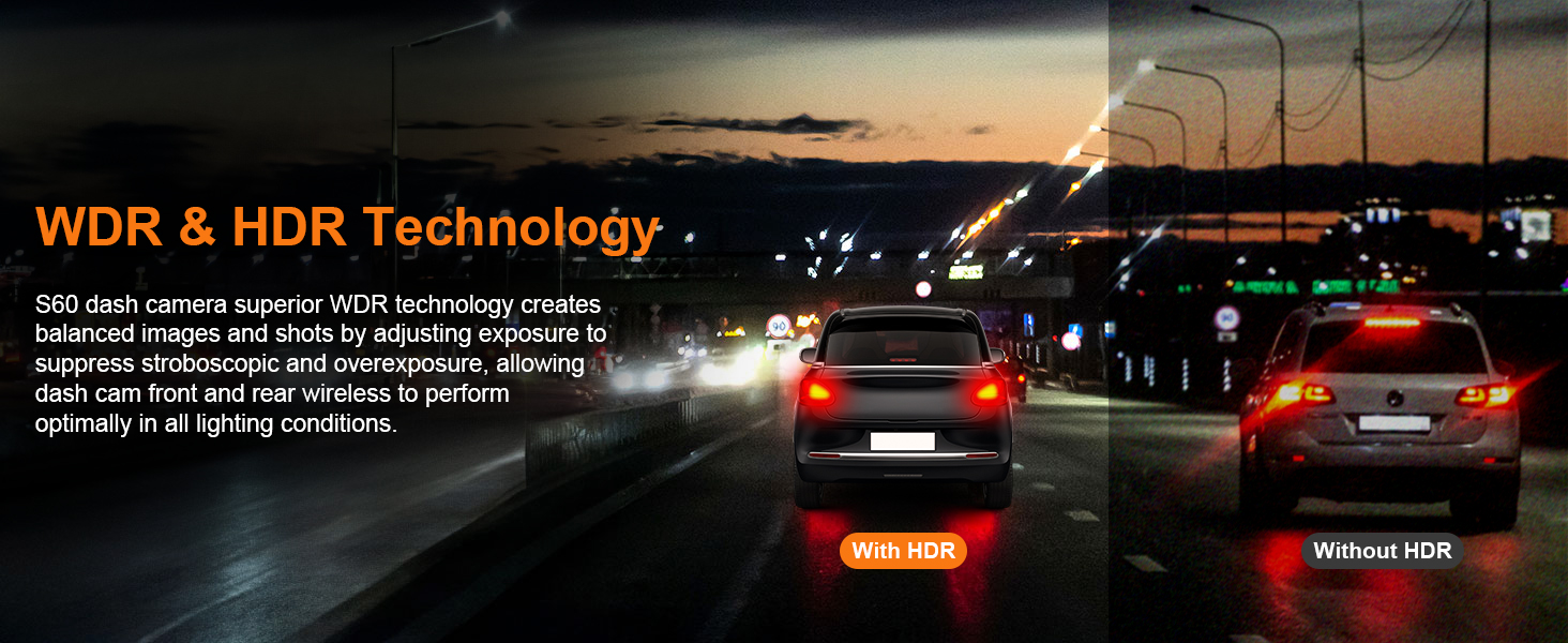 front and rear dash camera wireless dual dash cam dash cams for cars front and rear