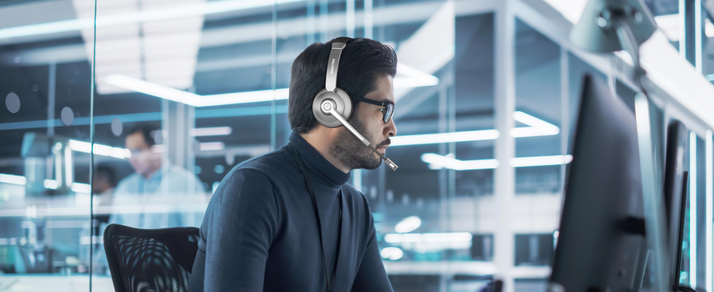 headset with microphone for pc