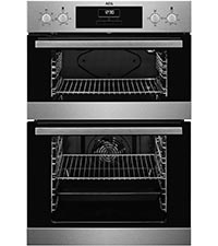 AEG double oven 66L capacity