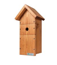 large wooden bird box