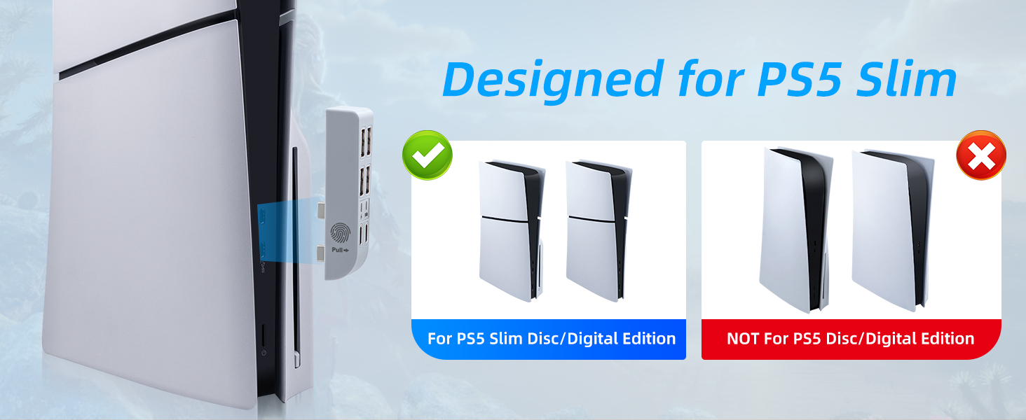Usb Hub for PS5 Slim