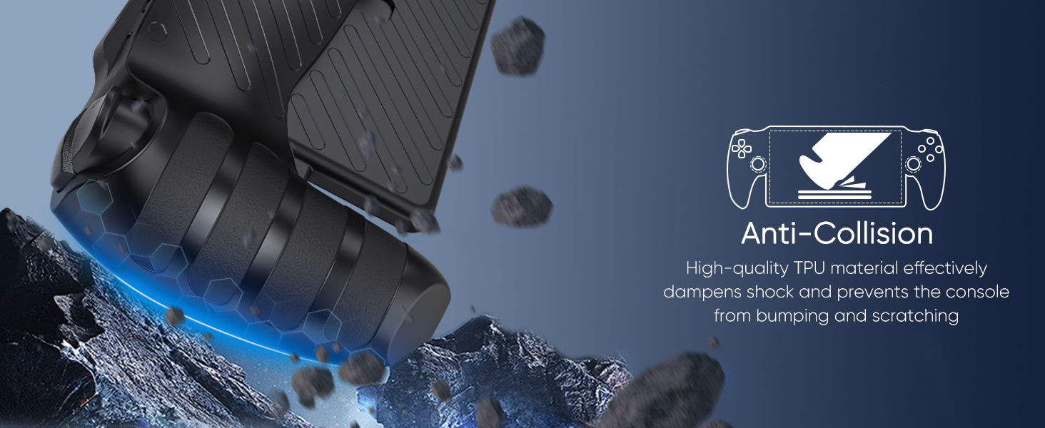 TPU Non-Slip Protective Cover Case for PS5 Portal Remote Player Console