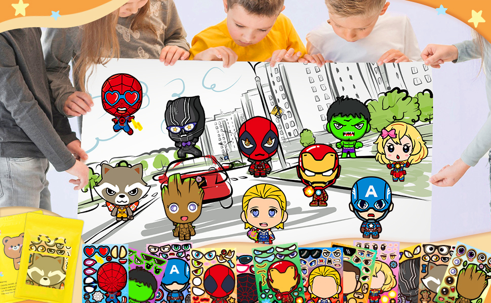 Stickers Party bag firller 