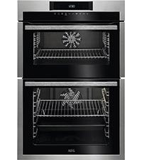 AEG double oven 61 liter capacity