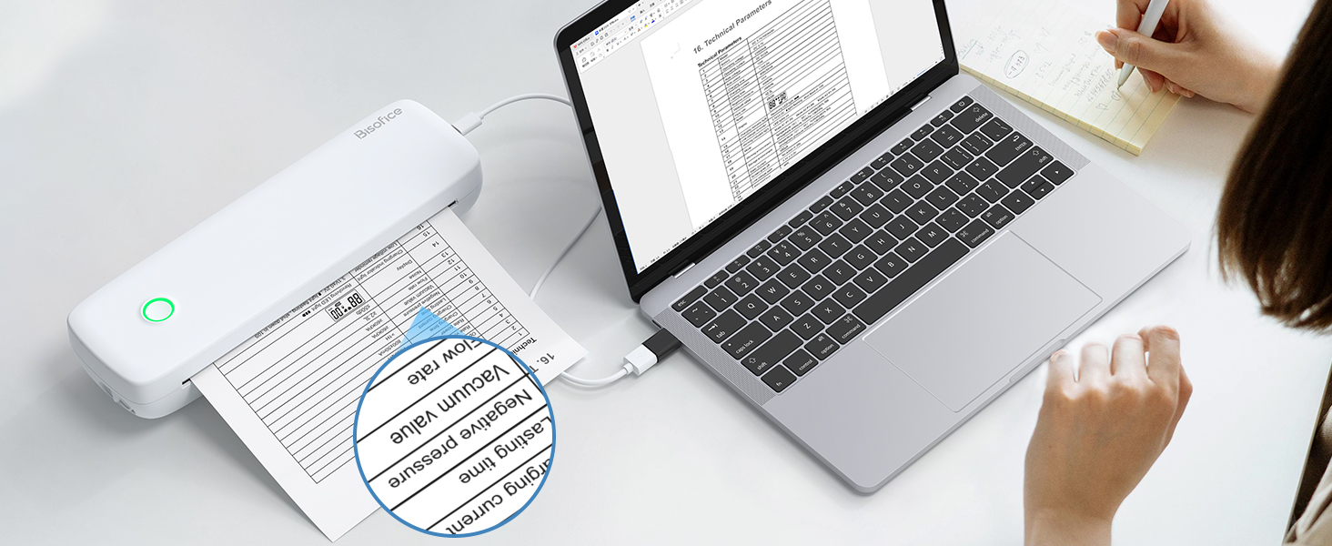 Inkless Portable printer