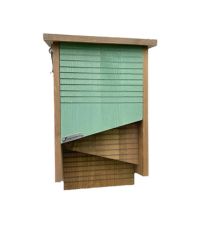 wooden double chamber bat box