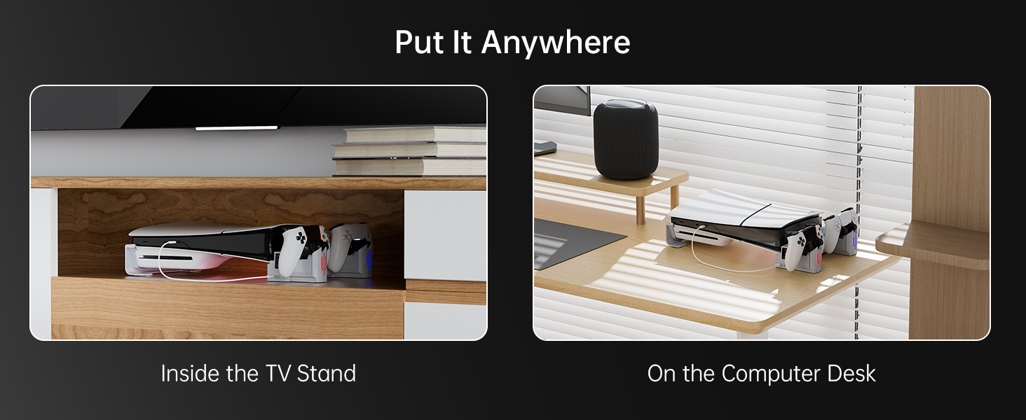 Hosanwell PS5 Slim Horizontal Stand