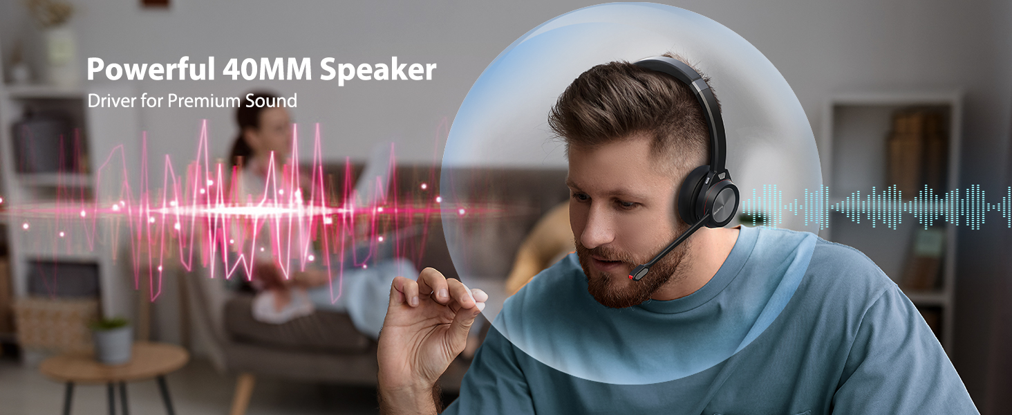 wireless Bluetooth headset BNG891