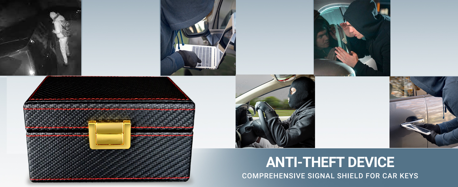 Faraday pouch, portable key shield, electromagnetic blocking, Universal compatibility, sleek design