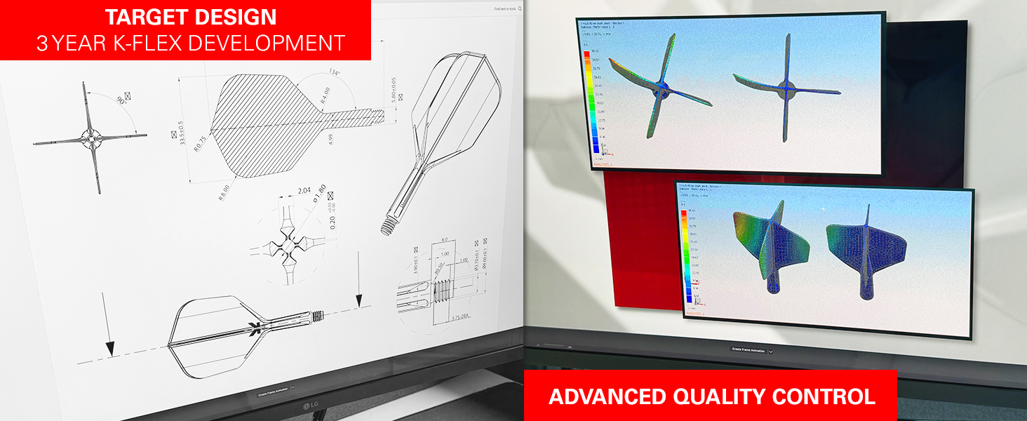 Kflex, K-flex, k flex flight, target darts, kflex dart flights