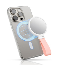 Magnetic phone mirror