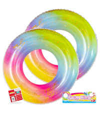 assorted ring pool swimming for inflatable kids rubber swim float beach party water floats summer