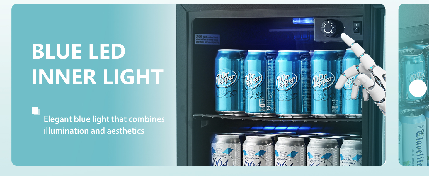 blue led inner light