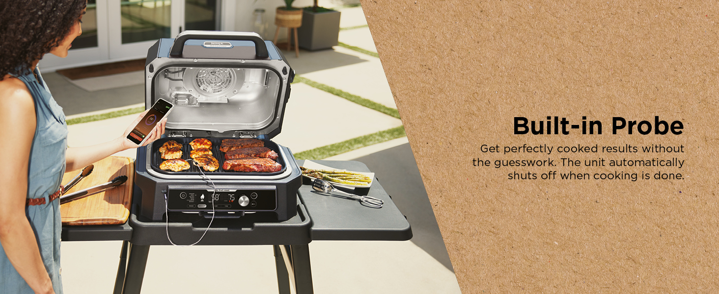 Ninja Woodfire Pro Connect XL Electric BBQ Grill and Smoker