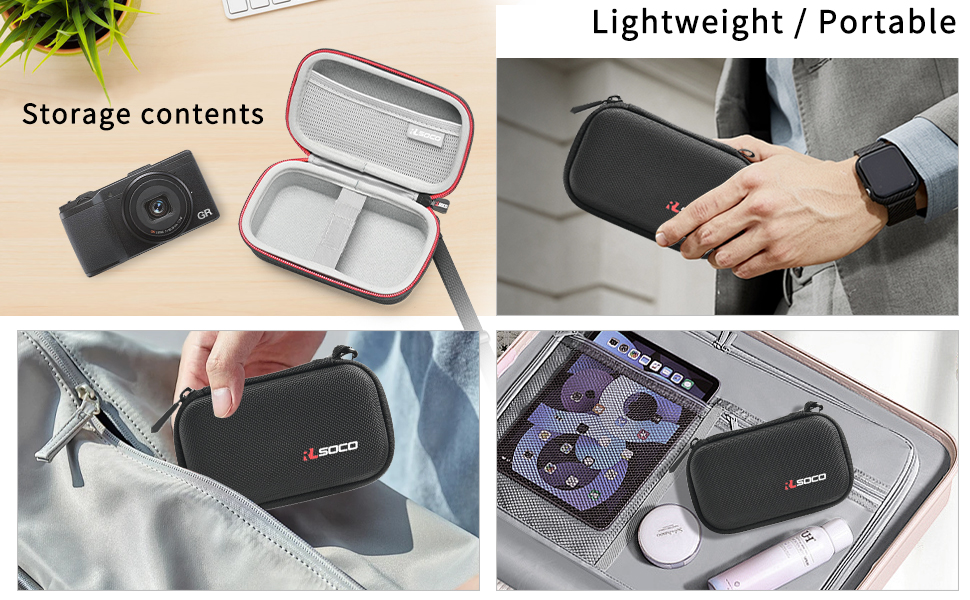  RLSOCO Case for RICOH GR III Compact Camera 