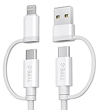 4-in-1 USB C to Lightning Adapter Cable