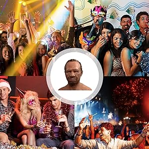 With Eye Holes for Comfort