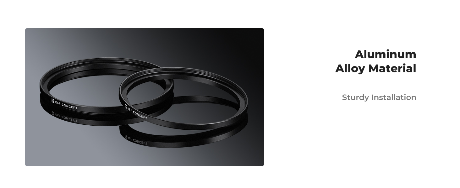 2pcs step up filter ring