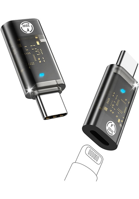 Lighting to USB C adapter