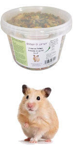 Premium Deluxe Hamster and Gerbil Food Mix