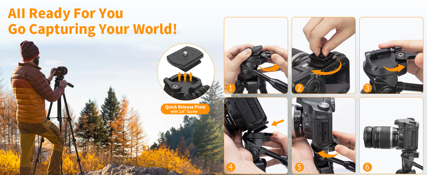 All Ready For You, Go Capturing Your World!
