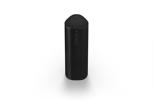 Sonos Roam 2 Ultra Compact Portable Wireless Speaker - Waterproof - 10 Hours Battery - Black