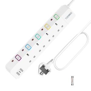 Toomke Extension Lead with USB C Slots
