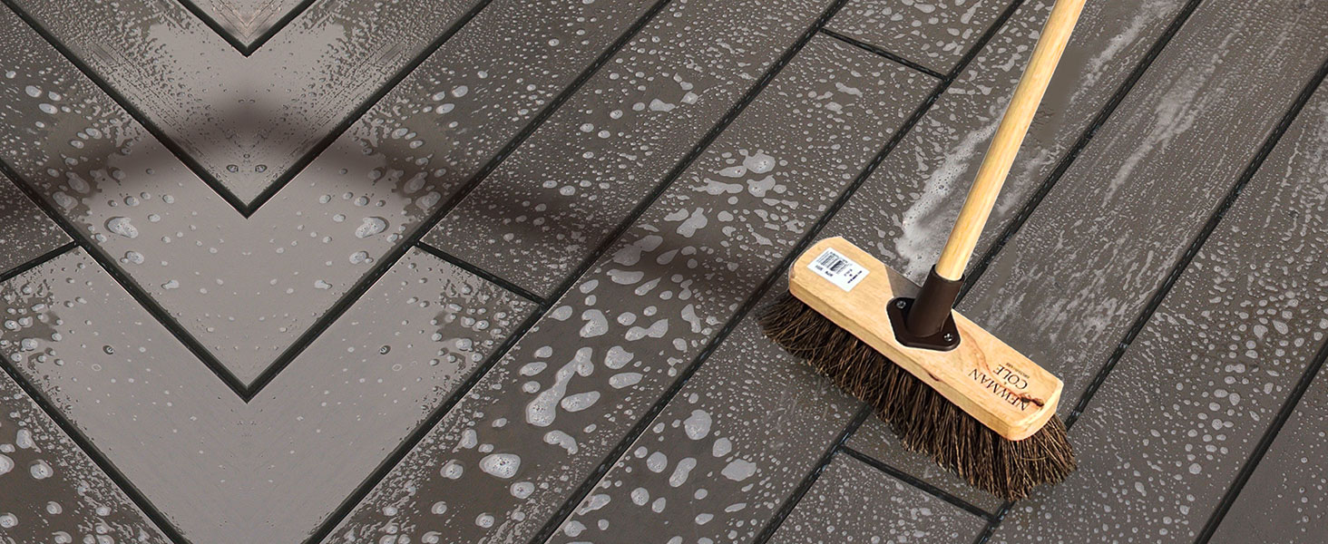 hard bristle yard brush