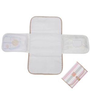 Ahuuen Changing Pad Portable | Foldable Washable Waterproof Baby Changing Pad | Comfortable Lightweight Travel Changing Pad for Dads Moms