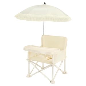 Biniveil Baby Feeding Chair - Booster Dining Seat with Parasol