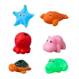 Vbnuyhim Bath Squeeze Toy - Pool Toys Soft Bathtub Squeeze Sea Creatures - Bath Squirter