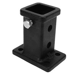 AOWINHIT 2in Bolt On Receiver Tube Trailer Hitch Receiver Adapter for Pickup Trucks Universal