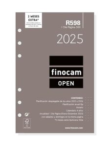 Finocam - Annual Open 2025 1 Day Page January 2025 - December 2025 (12 months) Spanish